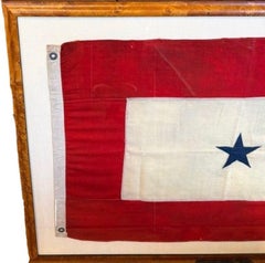 Historic World War I Era Blue Star Service Flag, circa 1917