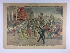 Carnival de Nice France Historical Journal French Memorabilia