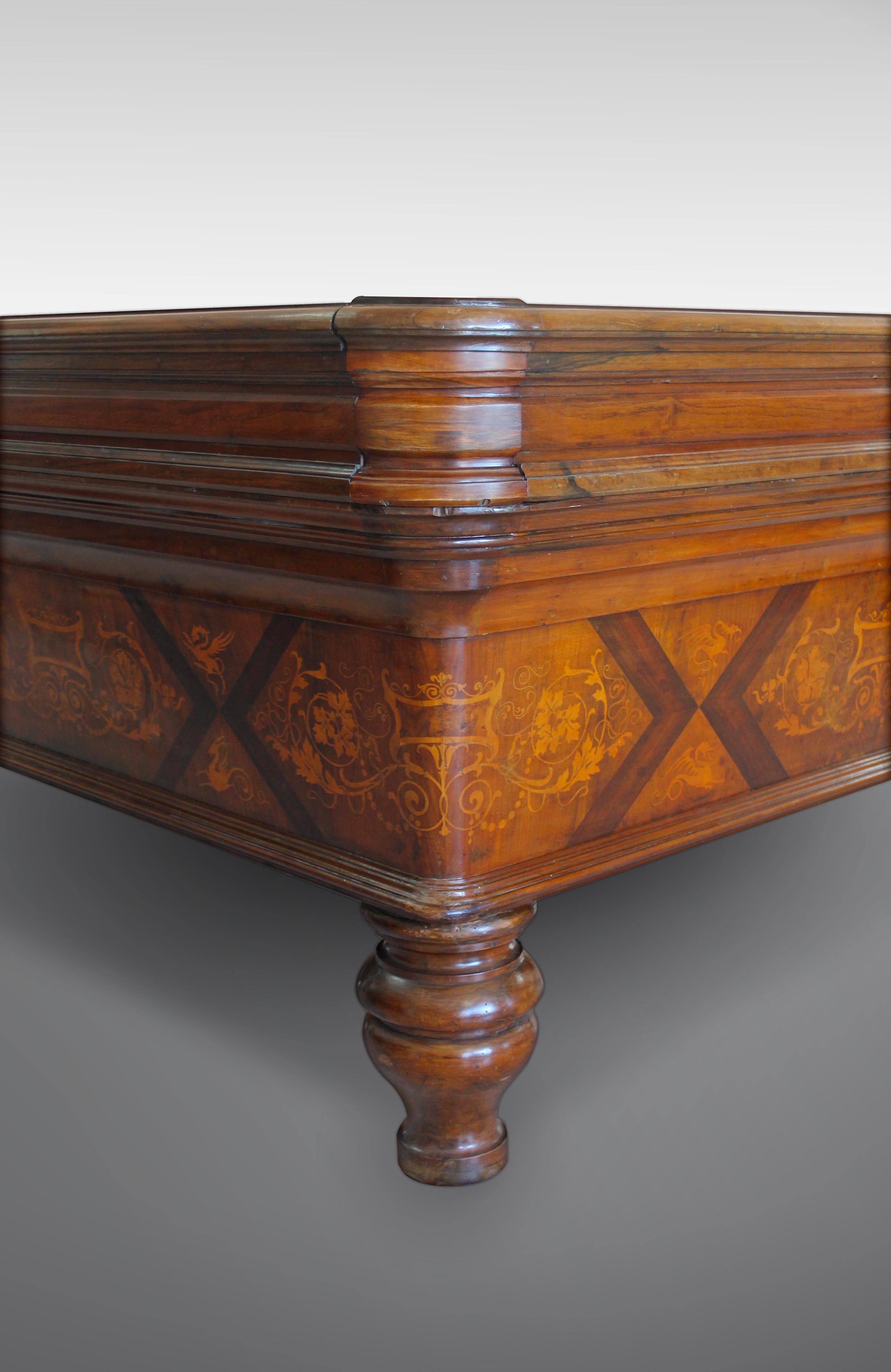 European Historical Billiards Table Belonged to Gabriele D’Annunzio, Italy, 1820s