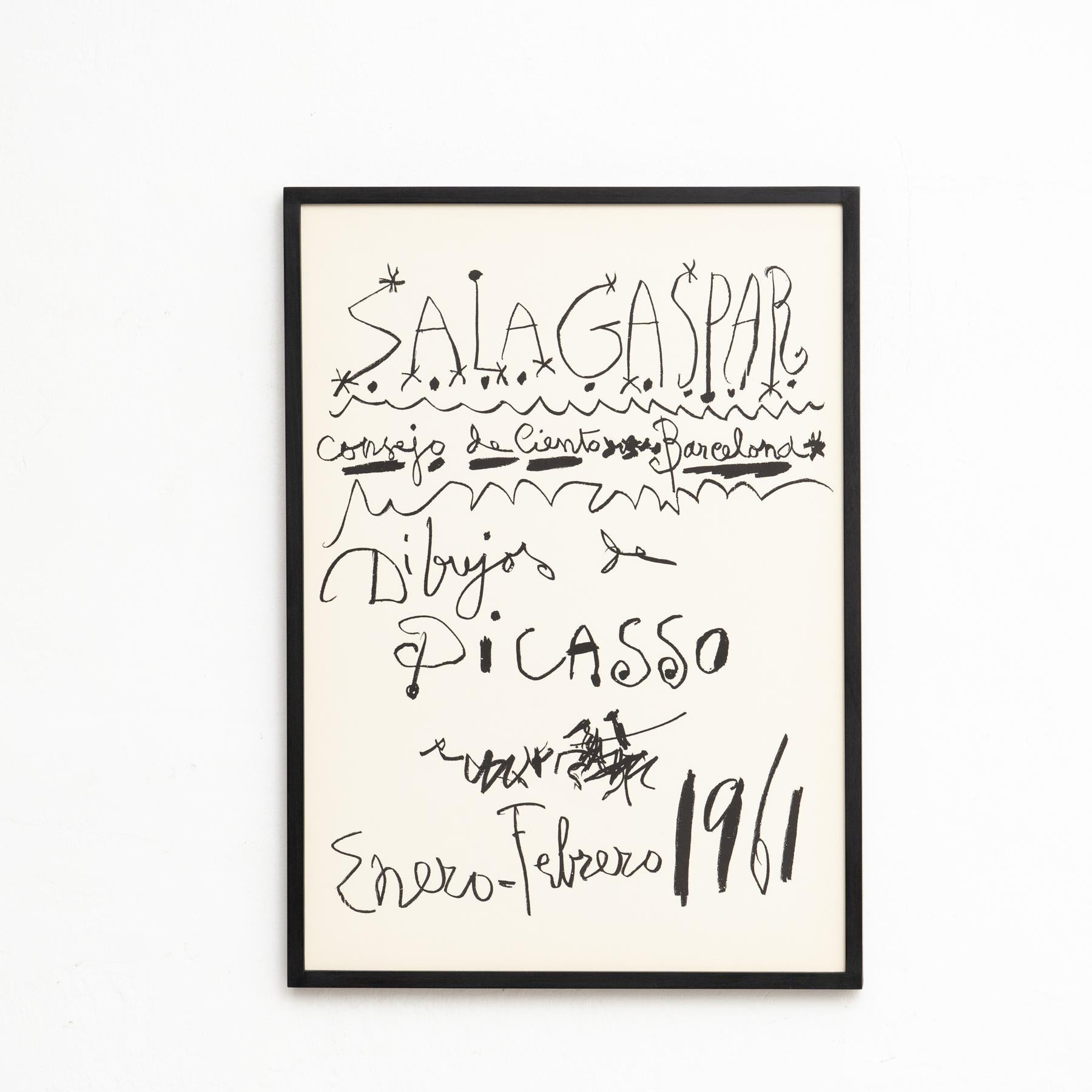 Affiche historique de l'exposition 