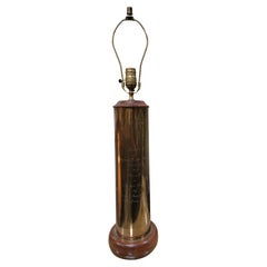 Historical Presentation Table Lamp Early Aeronautics Circa. 1916