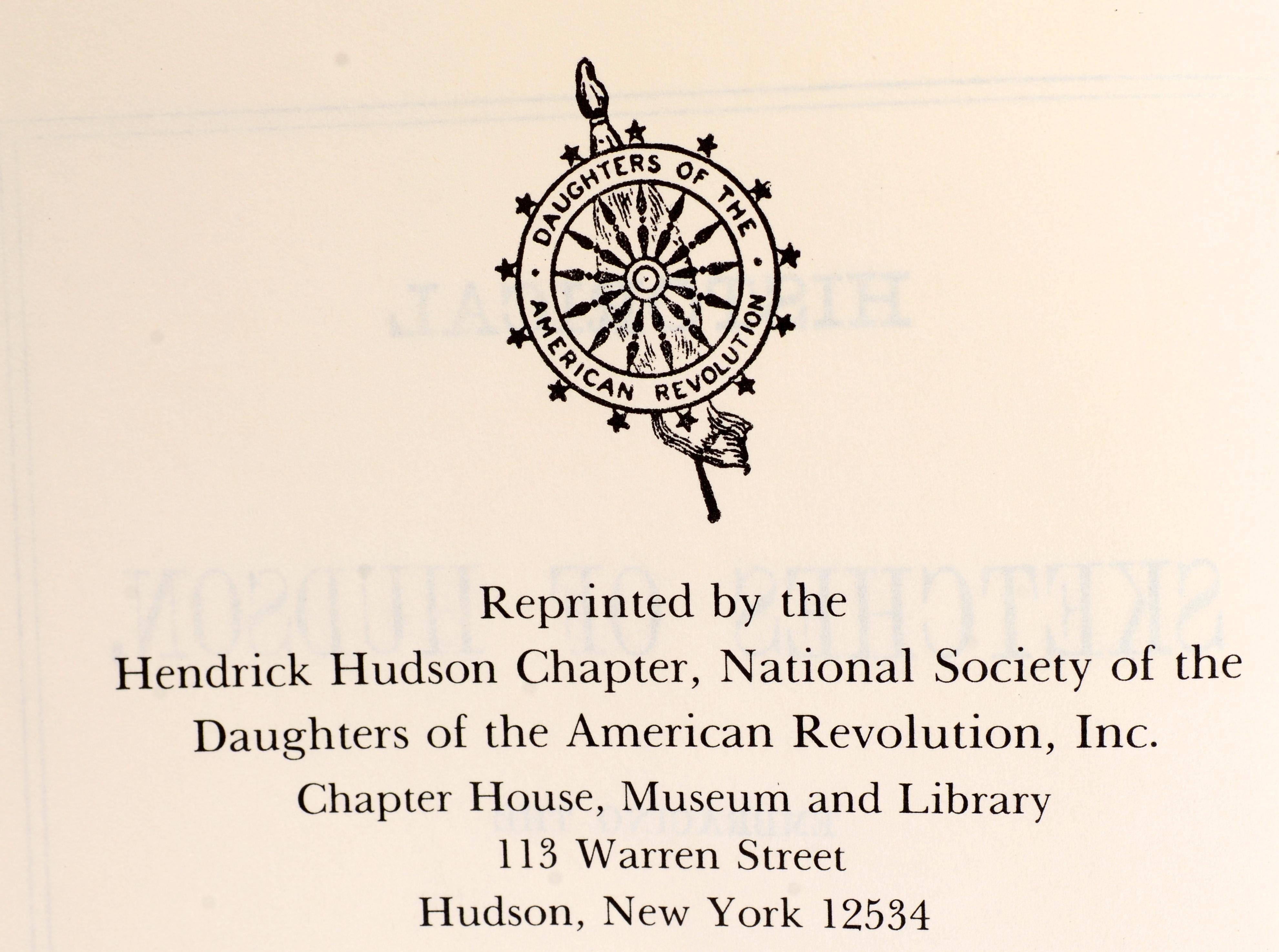 American Historical Sketches of Hudson, Embracing the Settlement of the City For Sale