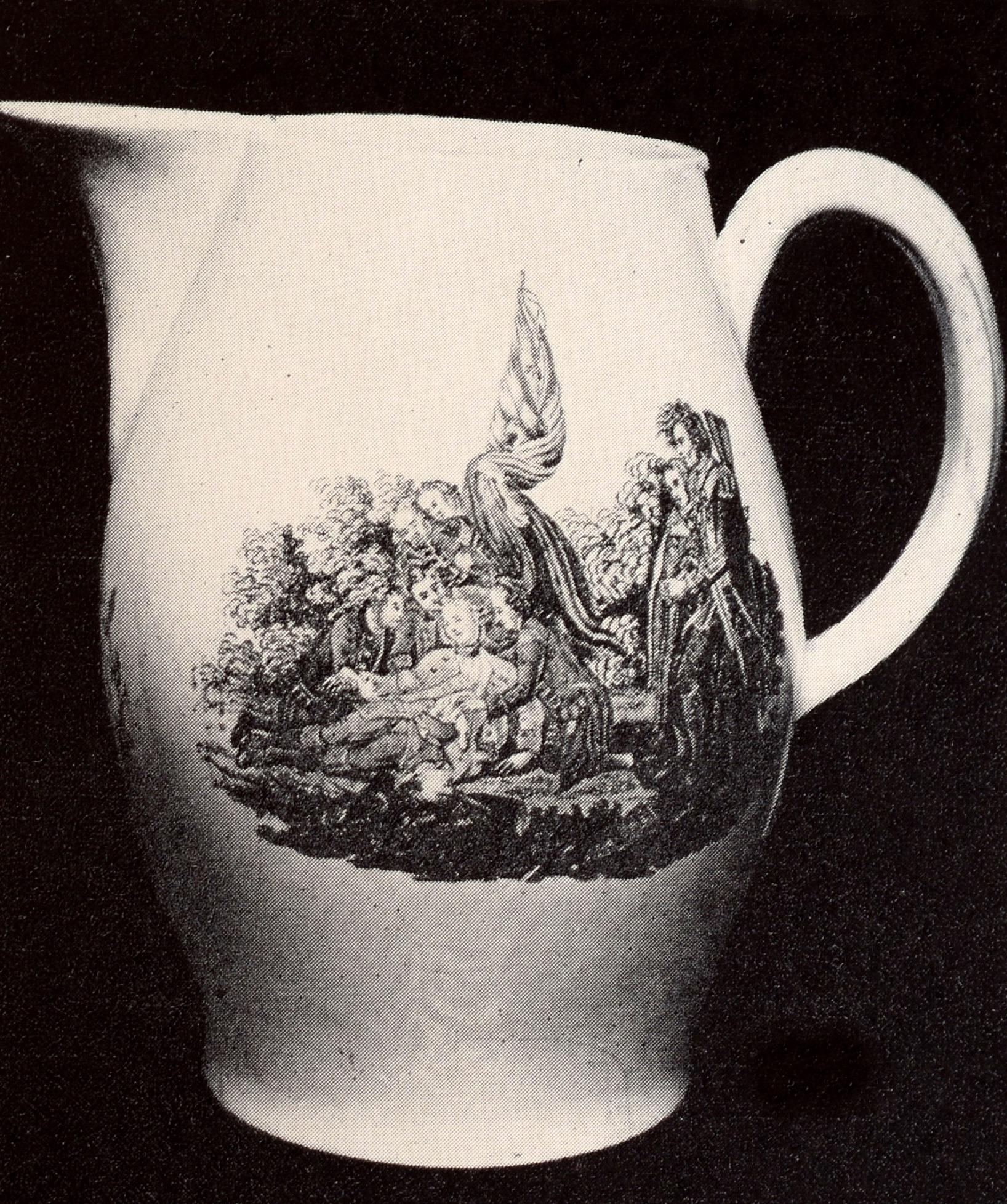 Historische Ansichten über Staffordshire-Porzellan von Ellouise Larsen, 1939 (Mitte des 20. Jahrhunderts) im Angebot