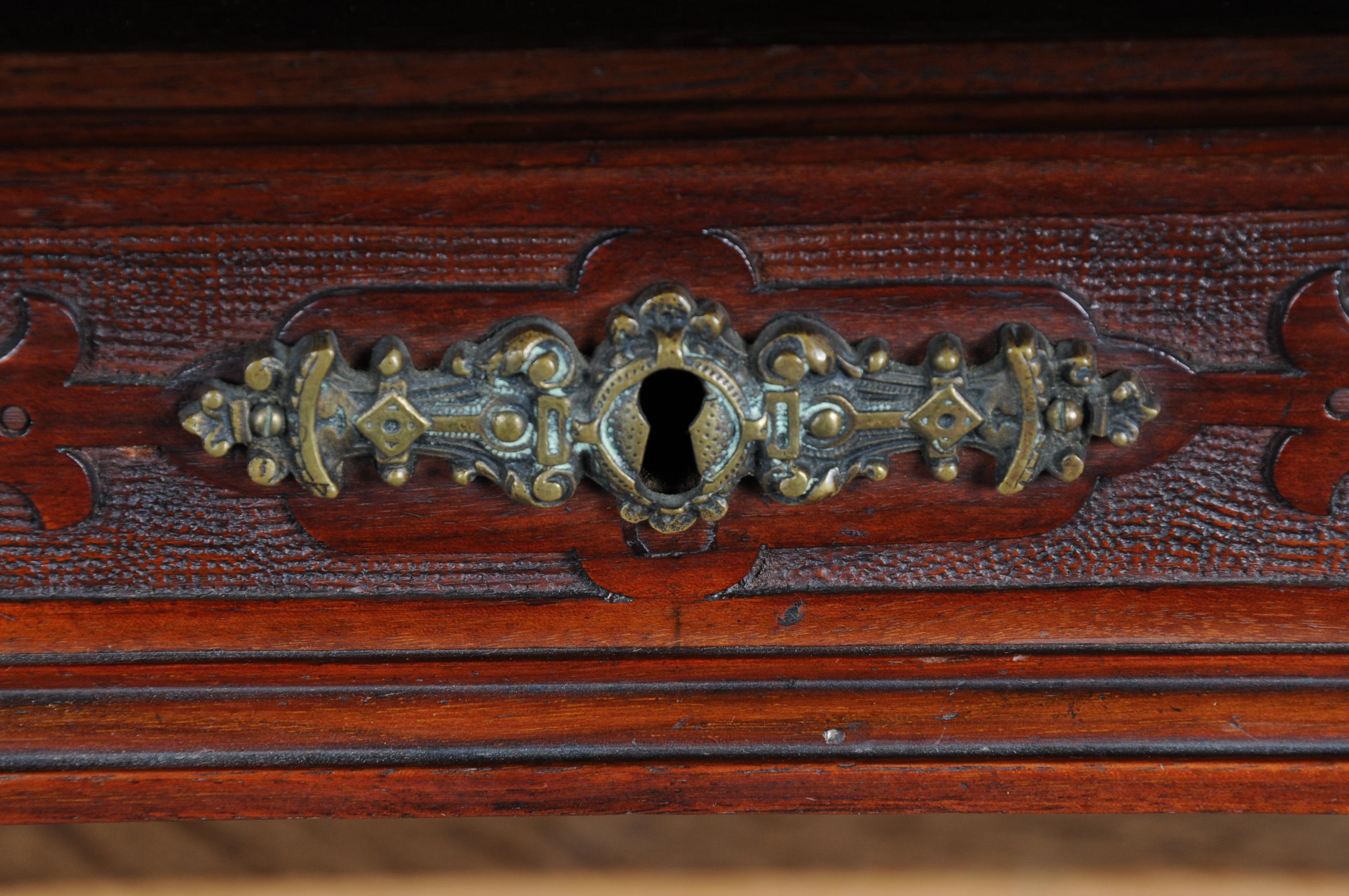 Historicism Cabinet Top Cabinet / Sideboard circa 1870, Walnut For Sale 5