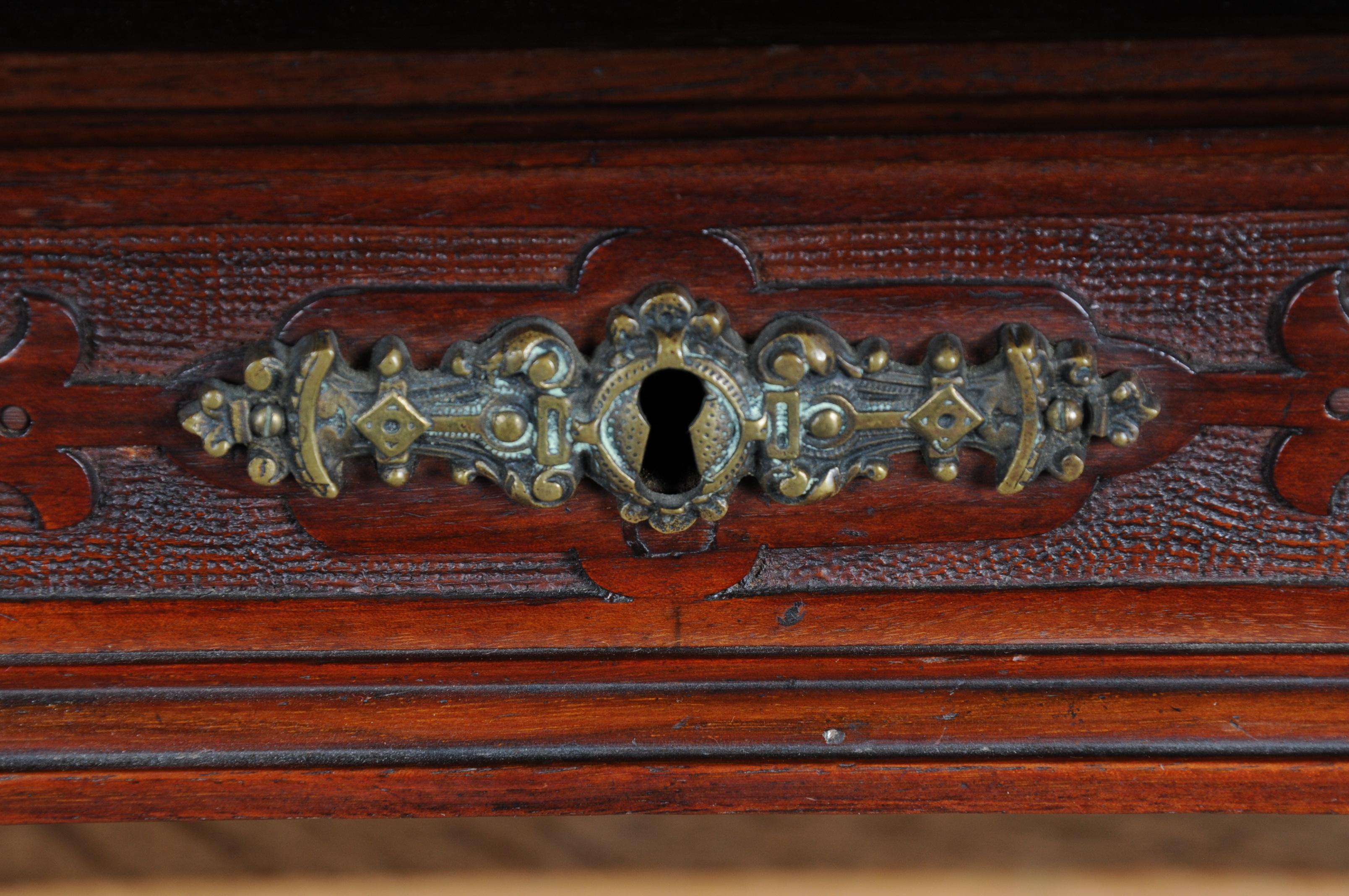 Historicism Cabinet Top Cabinet / Sideboard circa 1870, Walnut For Sale 6