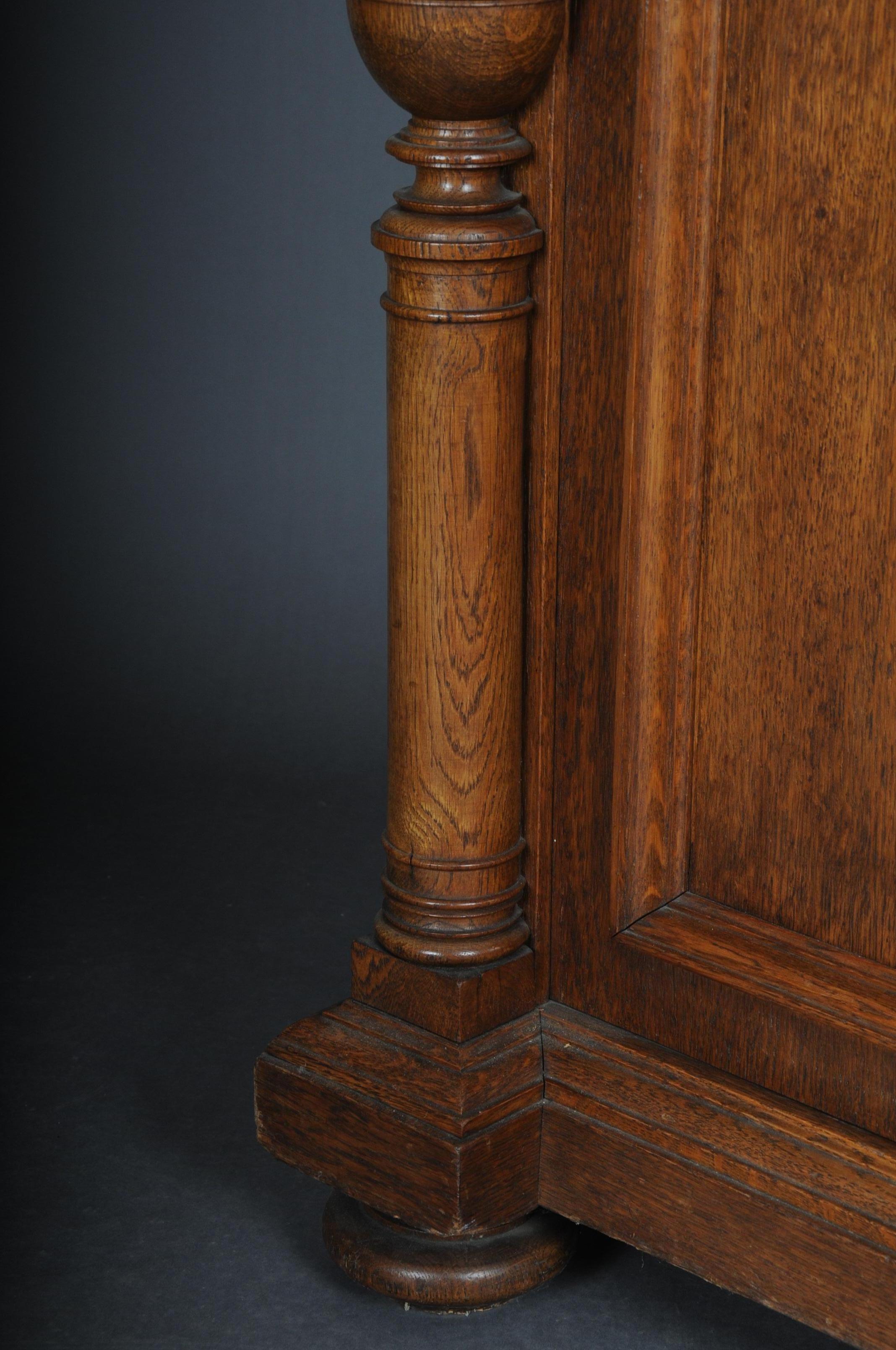 Historicism Cabinet / Vertiko circa 1870, Light Oak For Sale 5