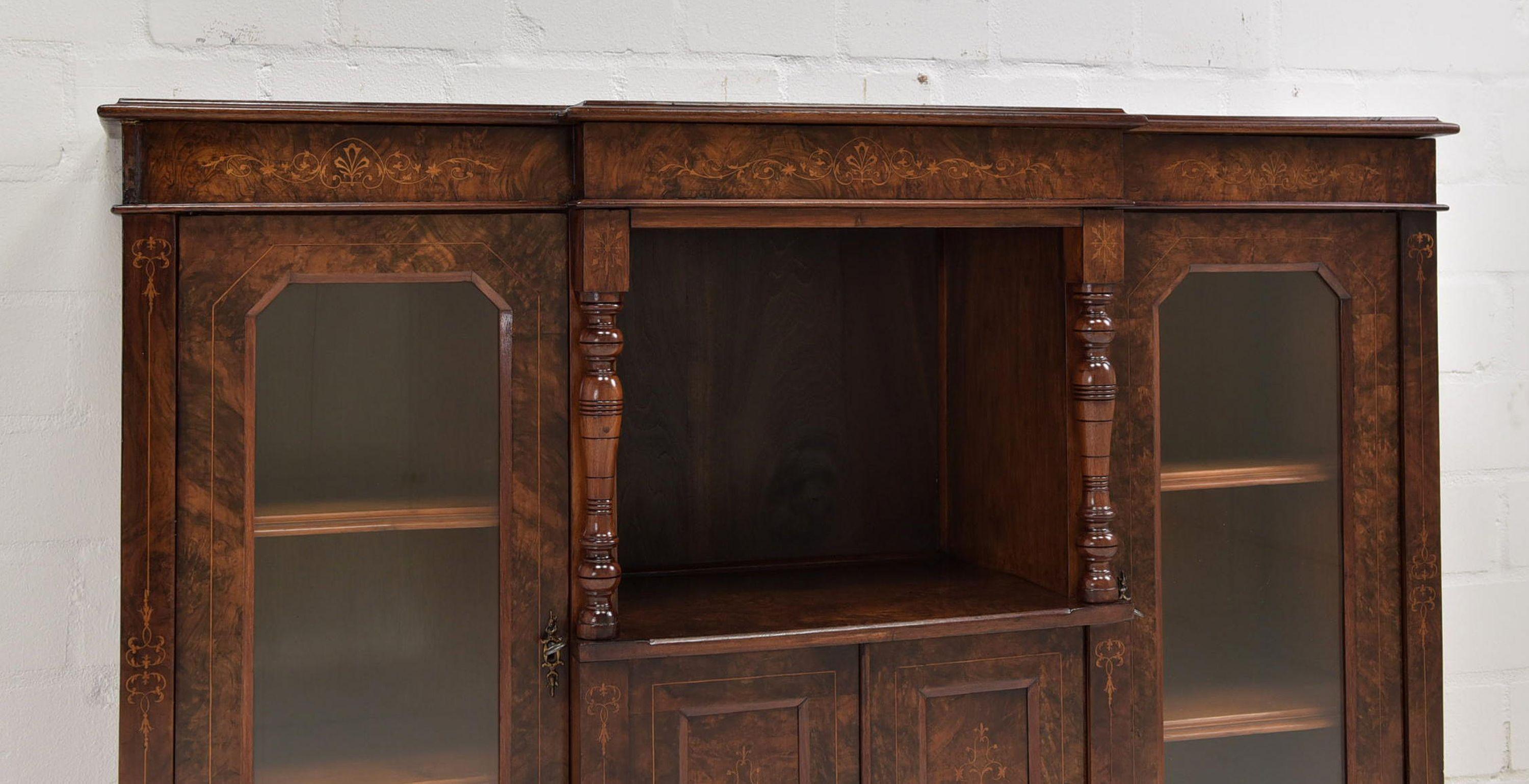 Historicism Sideboard Showcase Cabinet, 1900 For Sale 4