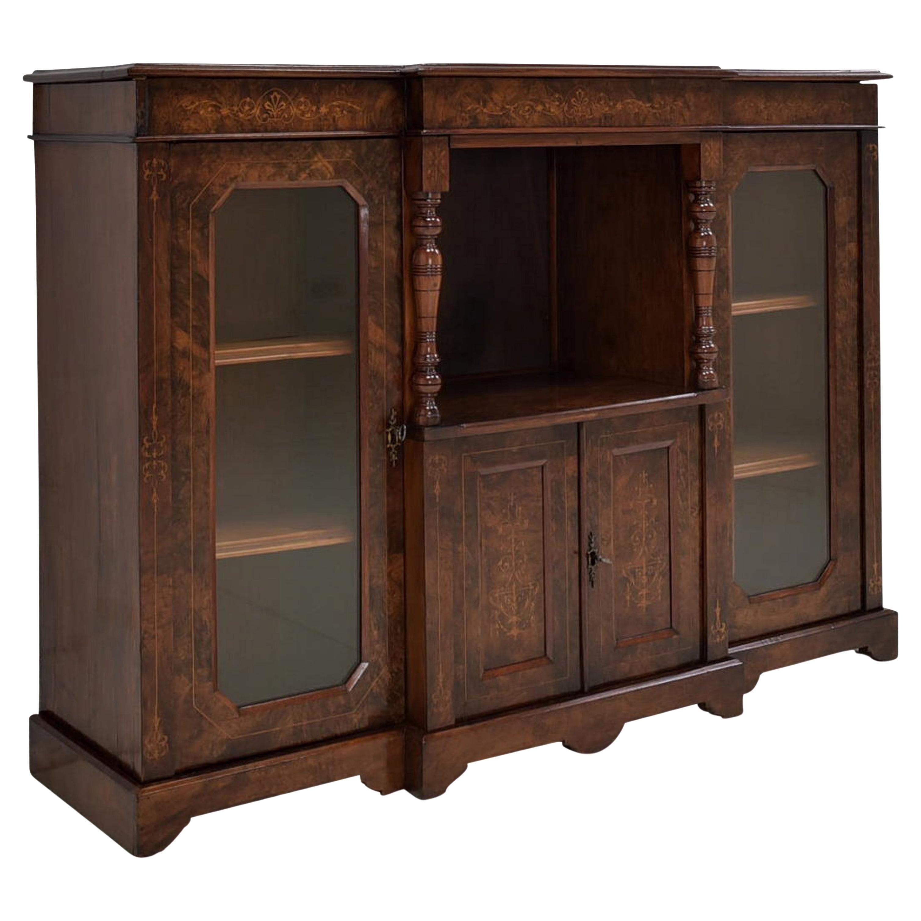 Historicism Sideboard Showcase Cabinet, 1900 For Sale