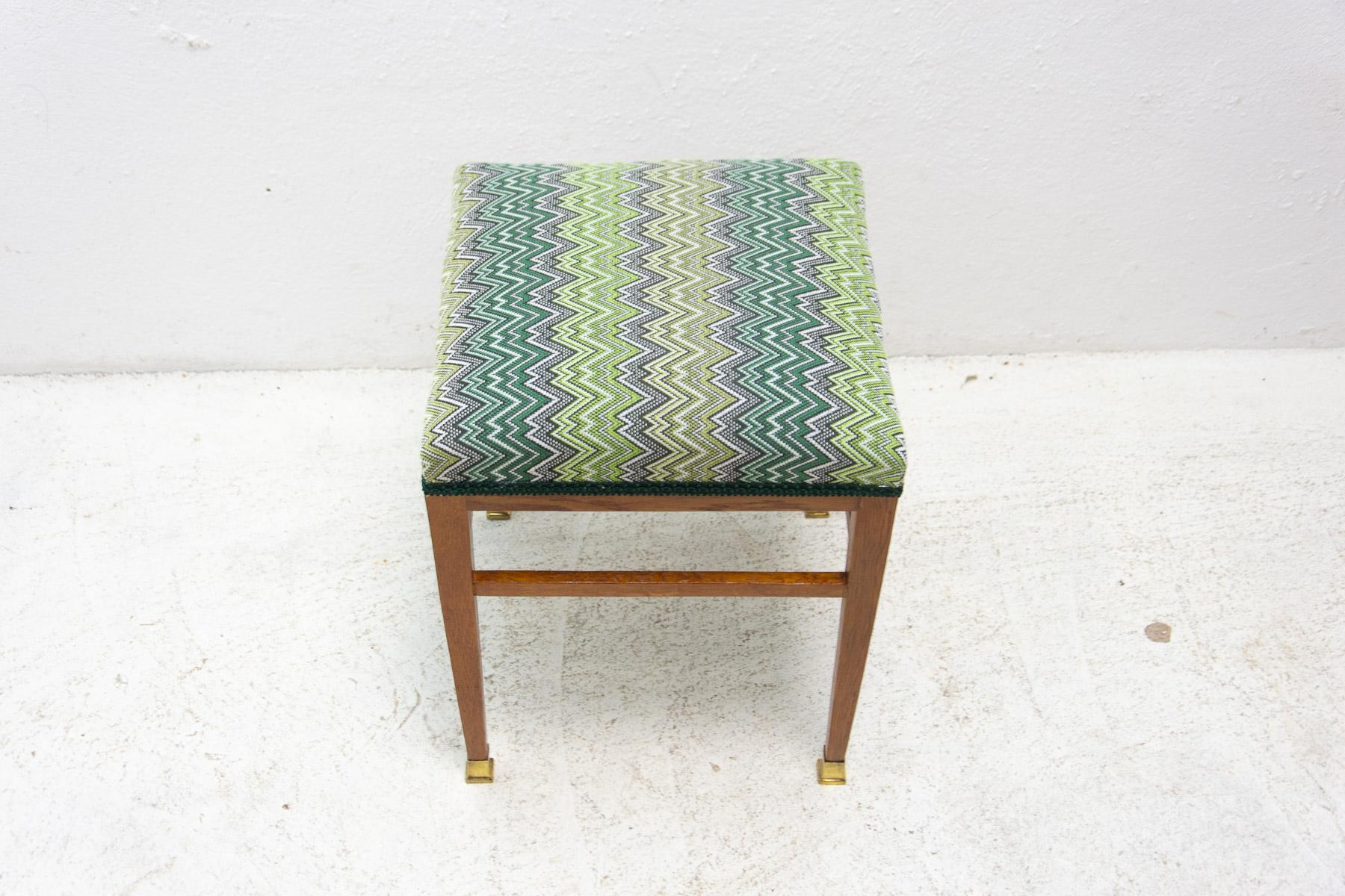  Historicism upholstered stool, footrest, 1910´s, Austria Hungary 2