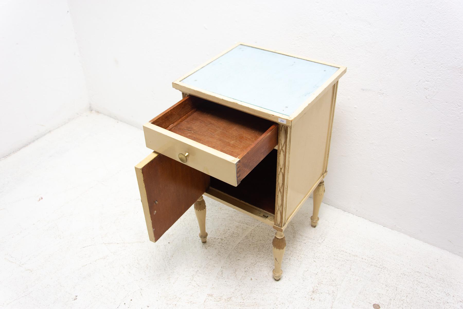 20th Century Historicist Bedside Table, 1910, Portois and Fix, Austria-Hungary