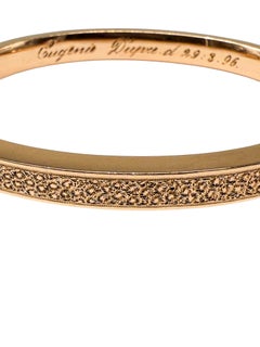 Historisierender Armreif aus 8K Gelbgold mit Muster