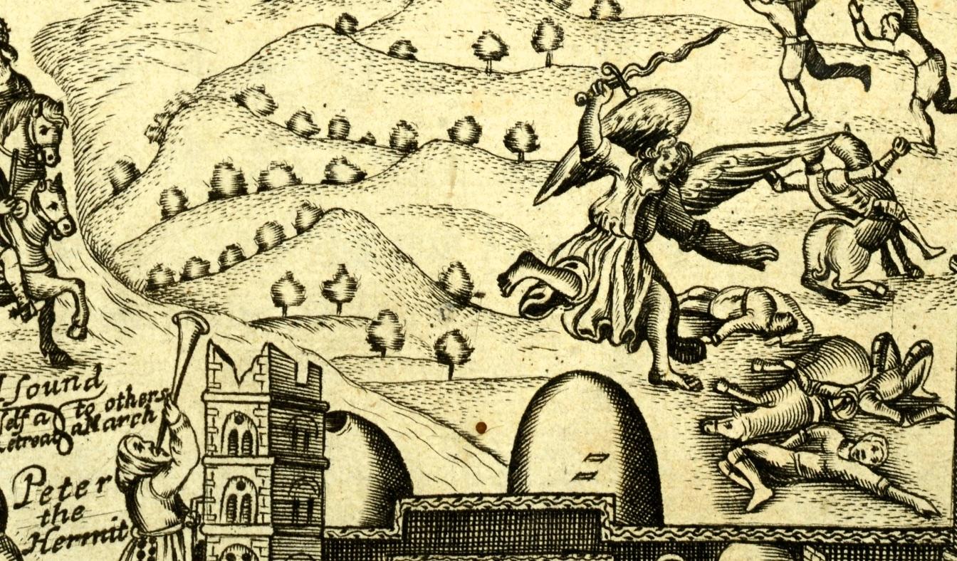 Paper Historie of the Holy Warre by Thomas Fuller, Second Edition, circa 1640