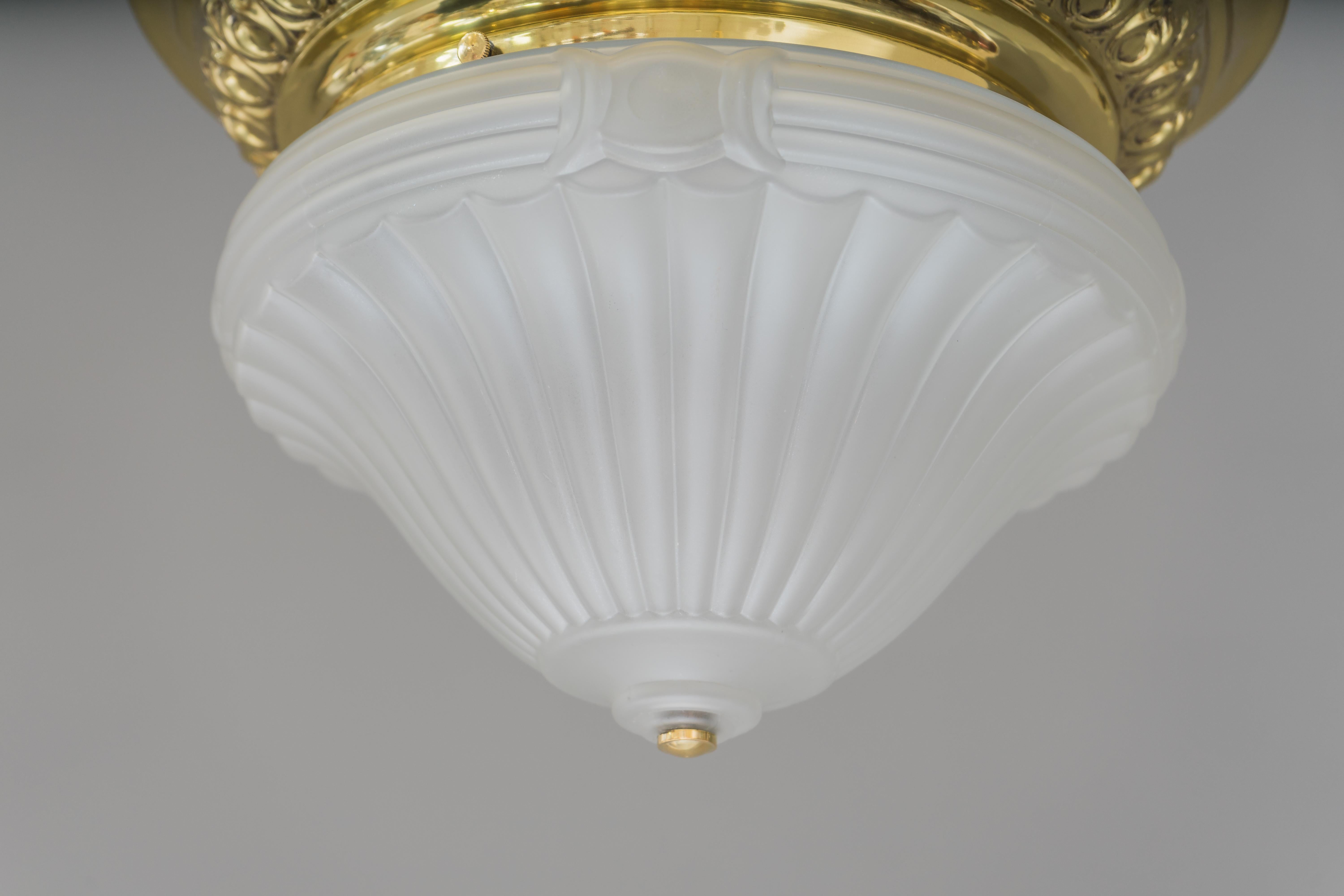 Historistic Ceiling Lamp Vienna, circa 1890s In Good Condition In Wien, AT