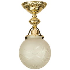 Historistic Pendants Around 1890s with Original Glass