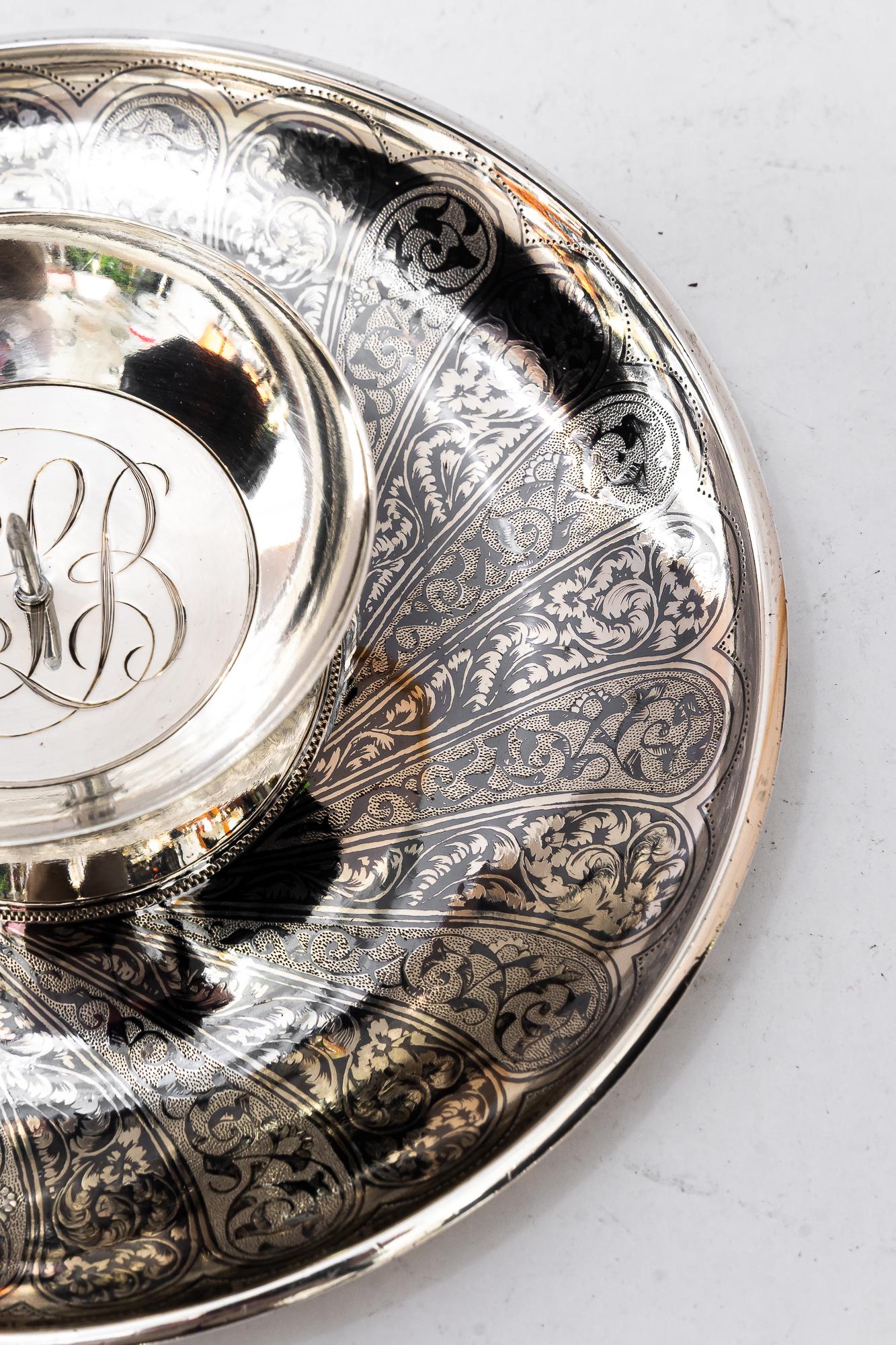Portavelas historicista de plata austria alrededor de 1890
Sólo pulido
Trabajo de alta calidad