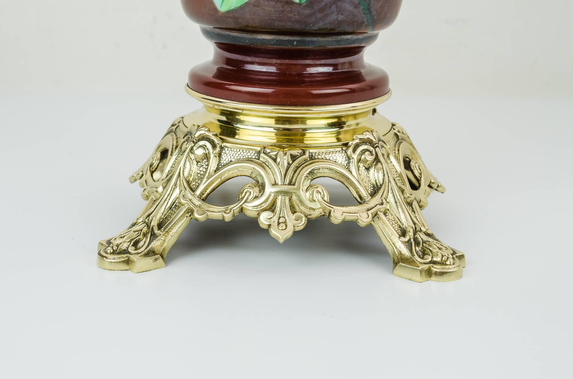 Neoclassical Historistic Table Lamp, circa 1890s For Sale