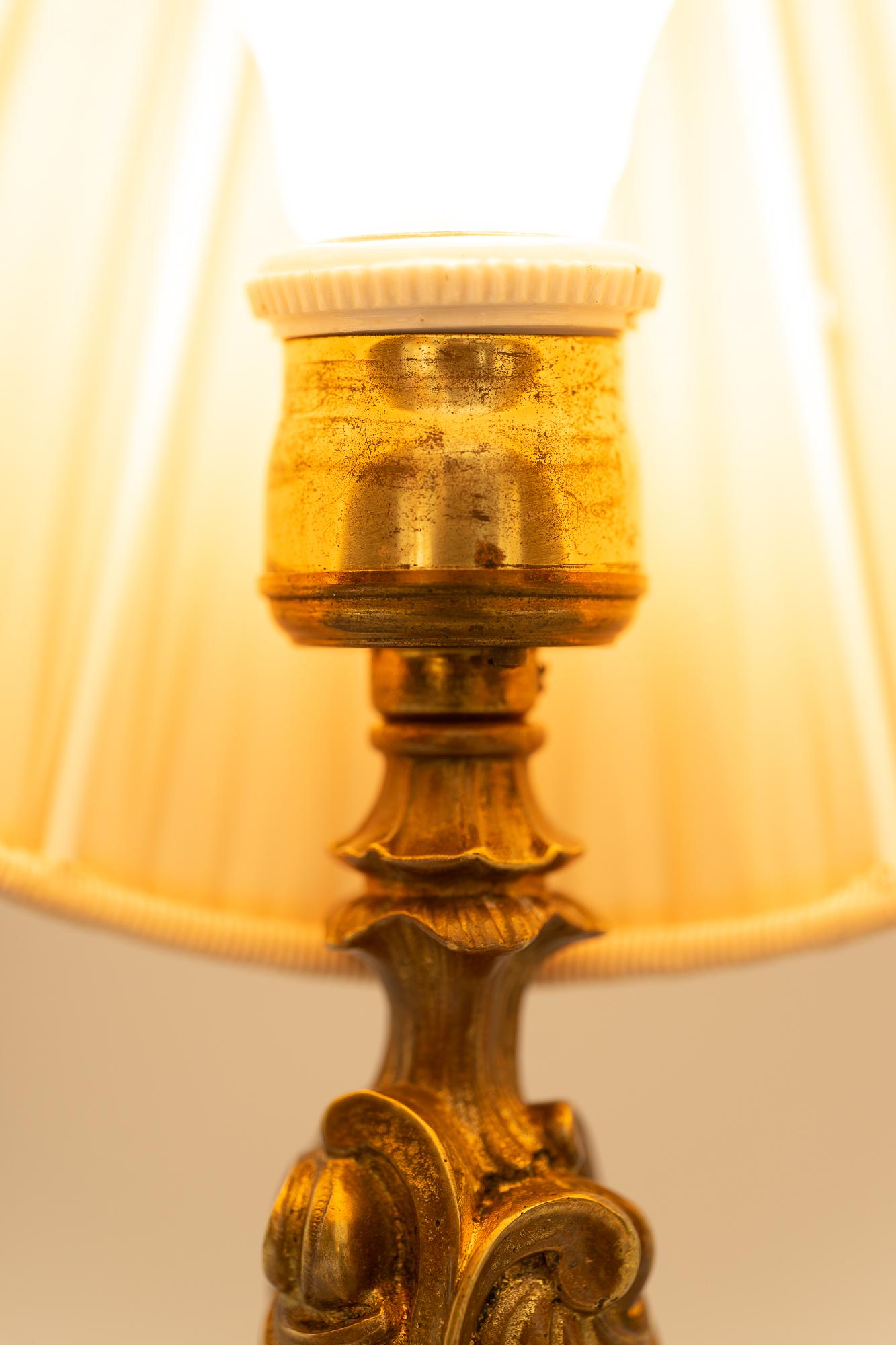 Historistic Table Lamp Vienna 1890s 7