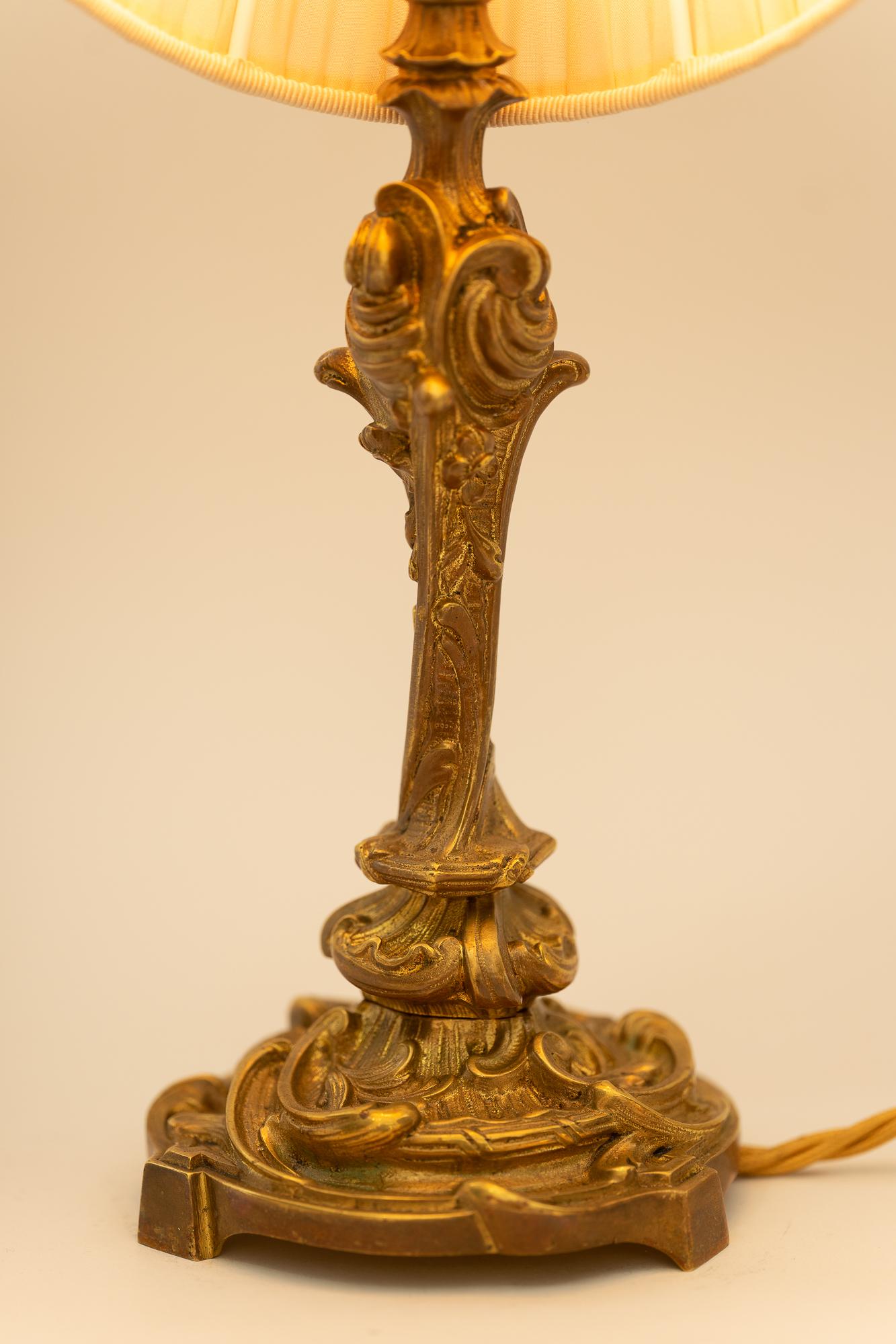 Historistic Table Lamp Vienna 1890s 9