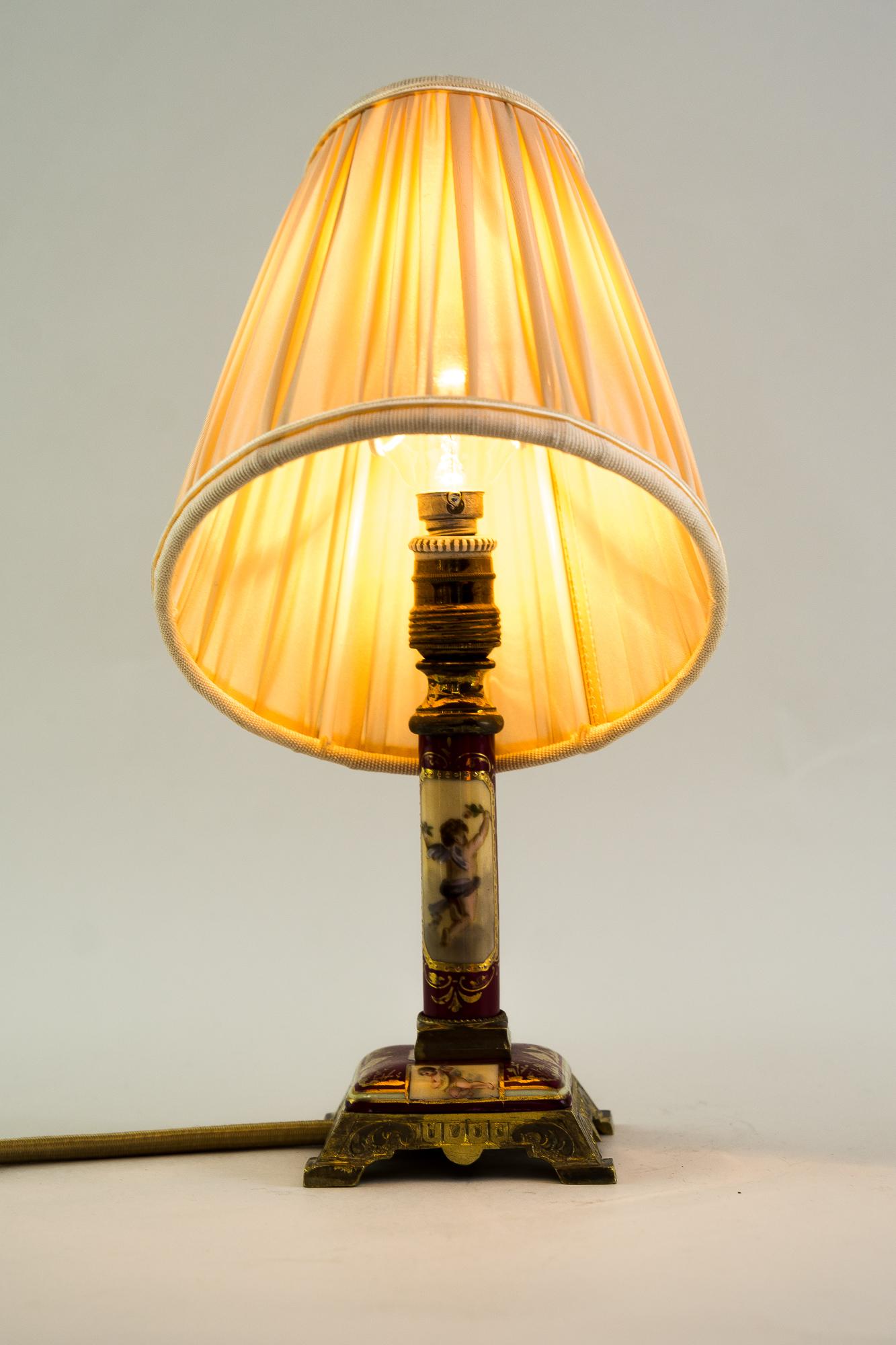 Historische Tischlampe, Wien, um 1890 im Angebot 4