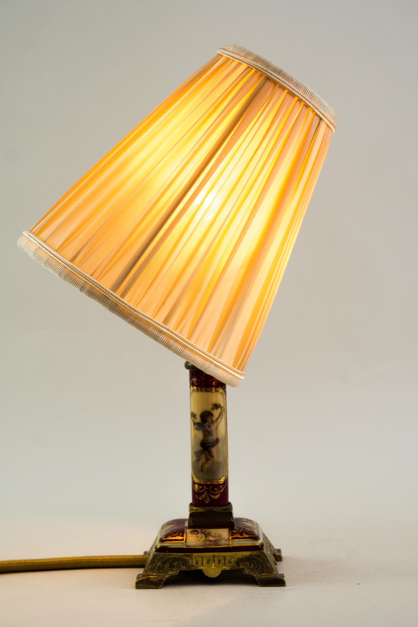 Historistic Table Lamp, Vienna, Around 1890s For Sale 4