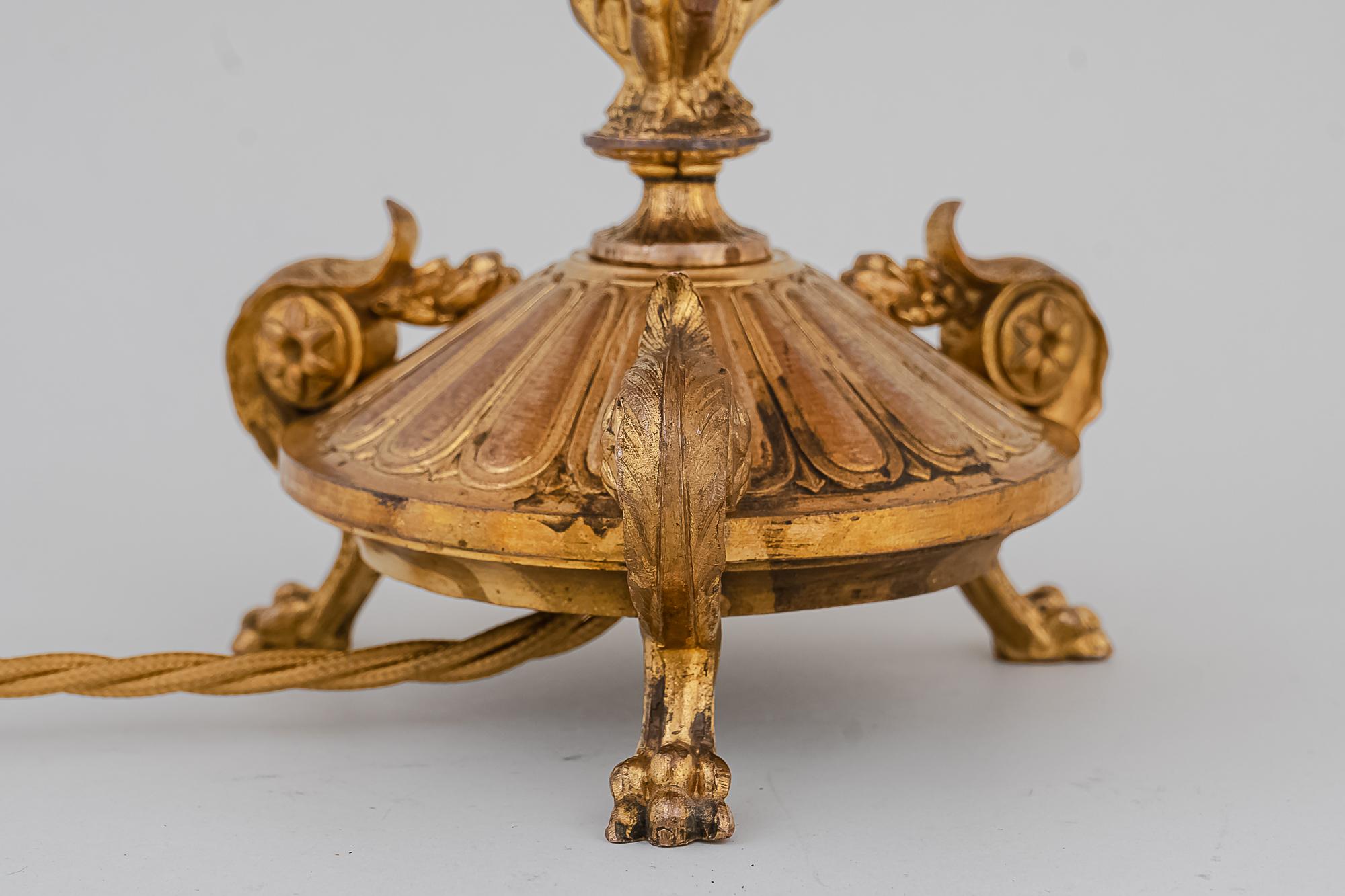Neoclassical Historistic Table Lamp, Vienna, circa 1890s