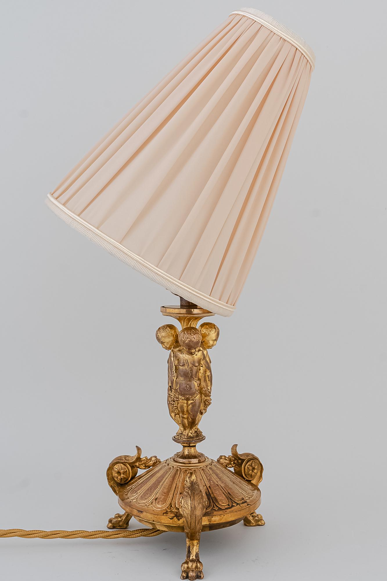 Austrian Historistic Table Lamp, Vienna, circa 1890s