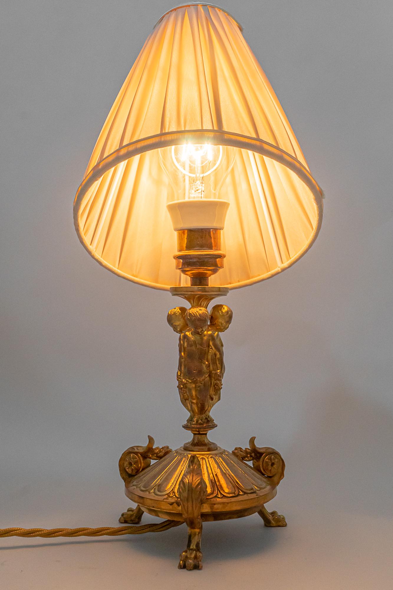 Late 19th Century Historistic Table Lamp, Vienna, circa 1890s