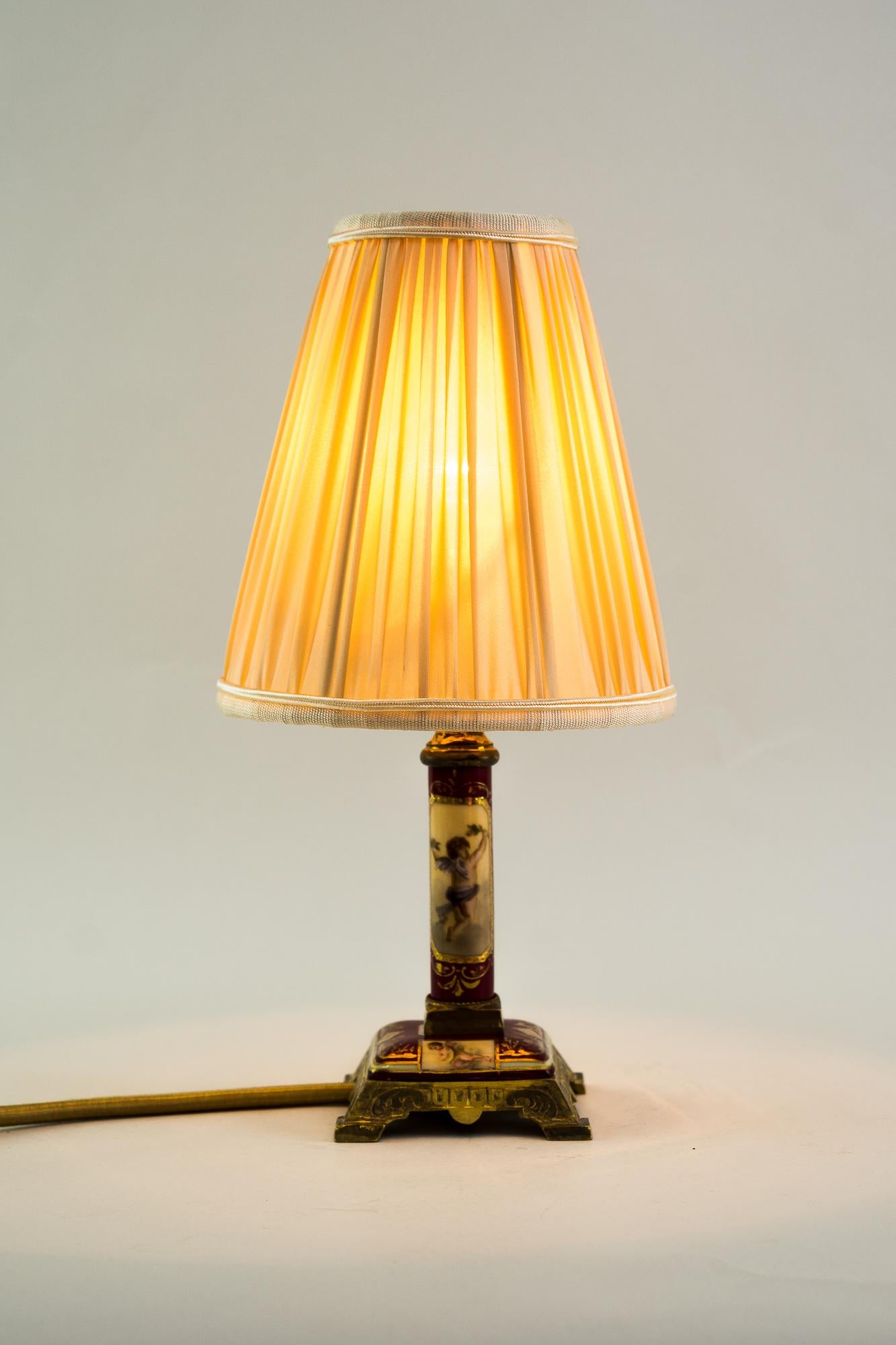 Historische Tischlampe, Wien, um 1890 im Angebot 3