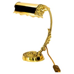 Historistic tilting and swiveling table lamp vienna around 1890s