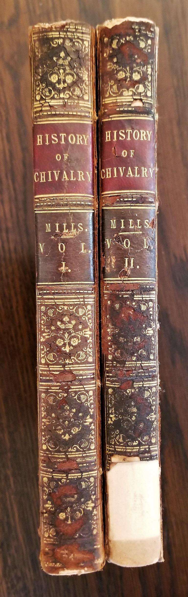 History of Chivalry in 2 Vols by Charles Mills 1825 9