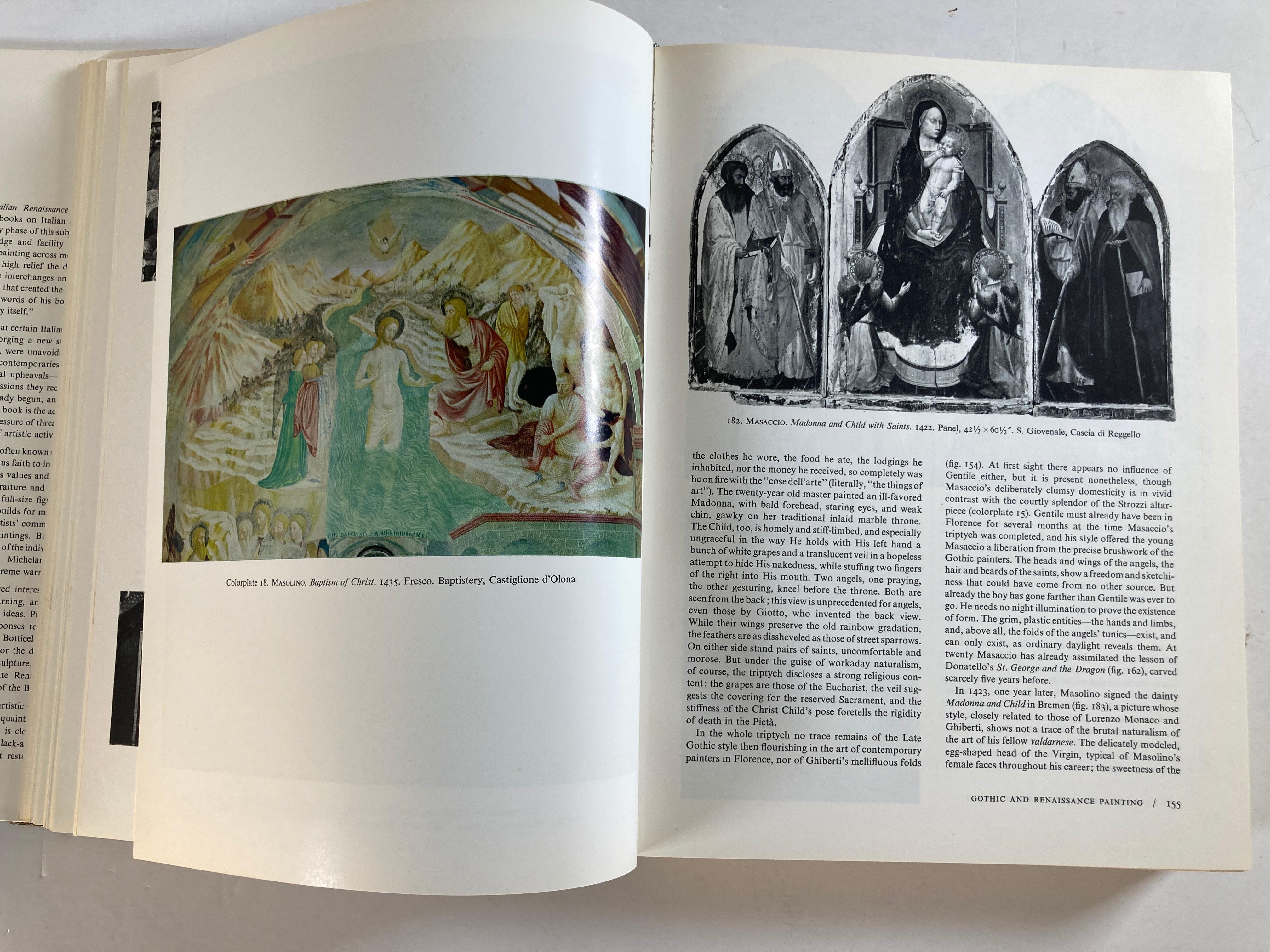 20th Century History of Italian Renaissance Art Hardcover Book For Sale