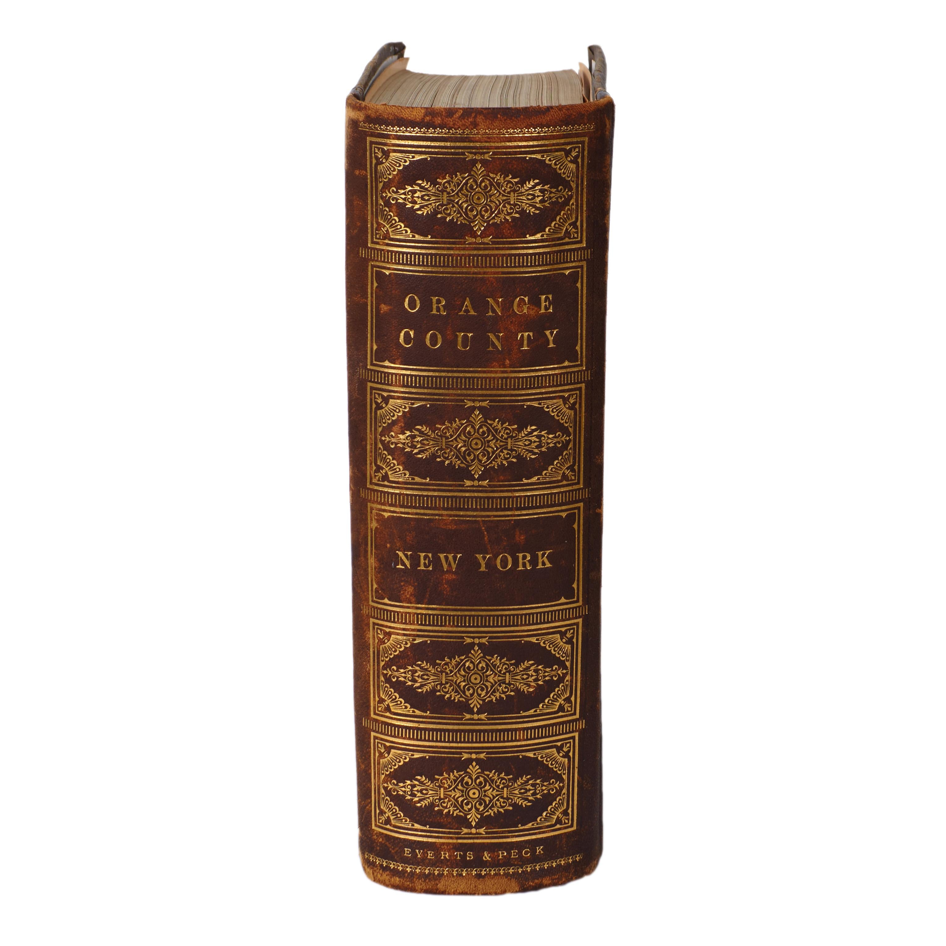 Geschichte von Orange County, New York, Everts & Peck 1881 (amerikanisch) im Angebot