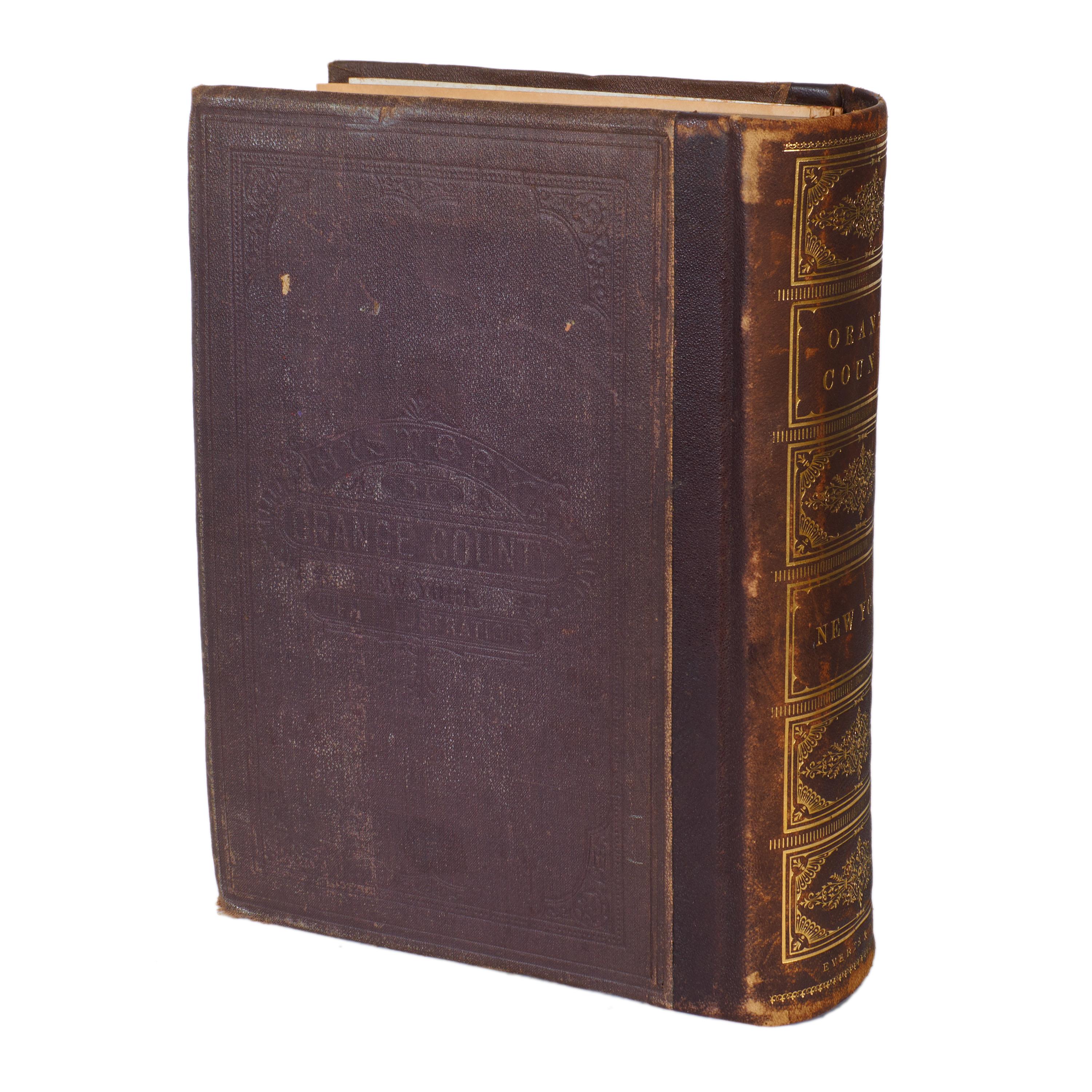 Geschichte von Orange County, New York, Everts & Peck 1881 im Zustand „Gut“ im Angebot in Savannah, GA