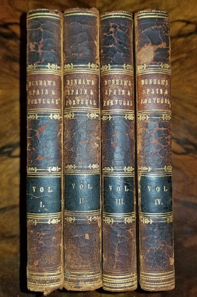 History of Spain & Portugal by Harper & Bros 1842 in 4 Volumes 4