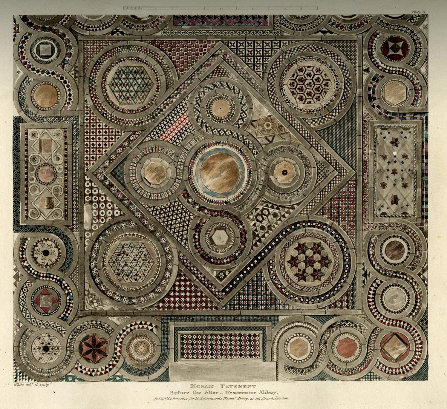 Storia della chiesa abbaziale di San Pietro a Westminster di R. Ackermann & W. Combe in vendita 6