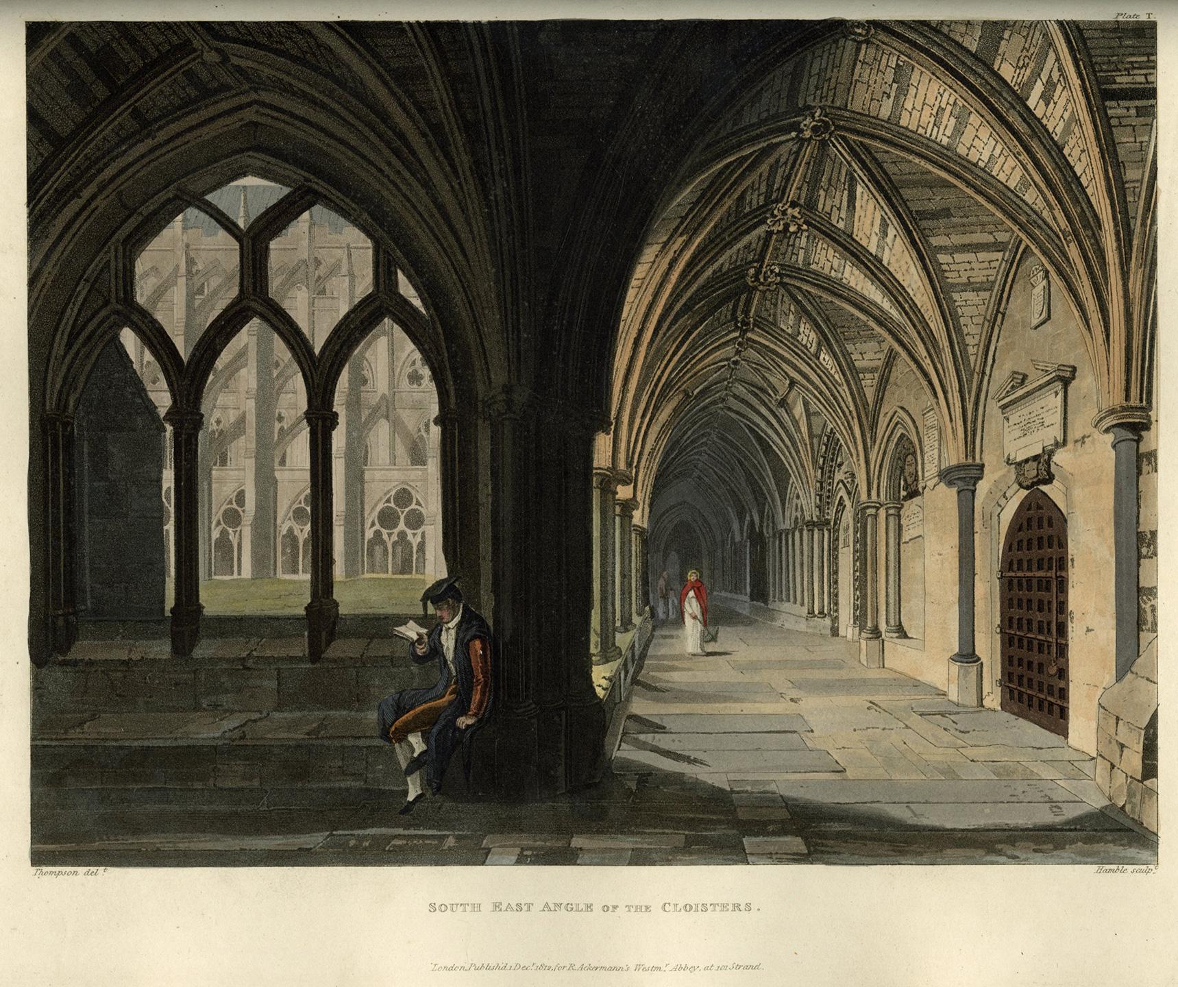 Storia della chiesa abbaziale di San Pietro a Westminster di R. Ackermann & W. Combe in vendita 9