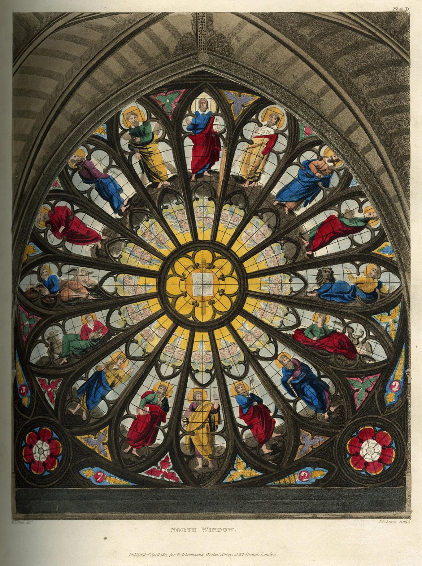 Inglese Storia della chiesa abbaziale di San Pietro a Westminster di R. Ackermann & W. Combe in vendita