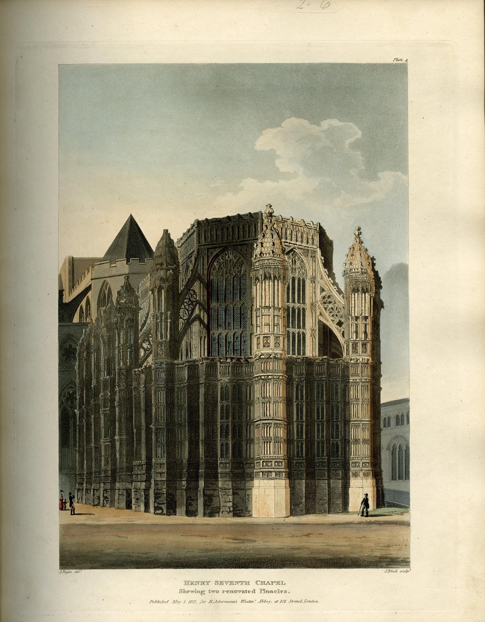 Storia della chiesa abbaziale di San Pietro a Westminster di R. Ackermann & W. Combe in vendita 2