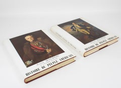 Histoire du peuple américain, livre français en 2 volumes par André Maurois, 1955