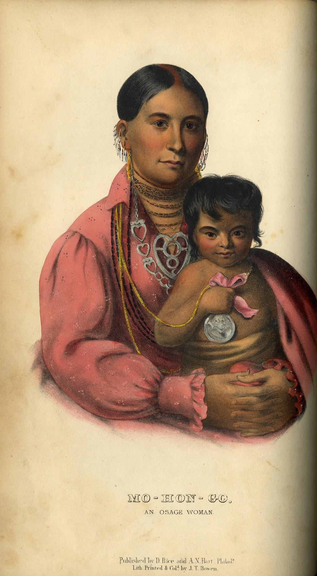 Die Geschichte der Indianerstämme Nordamerikas - Th. McKenney & J. Hall (Vergoldet) im Angebot