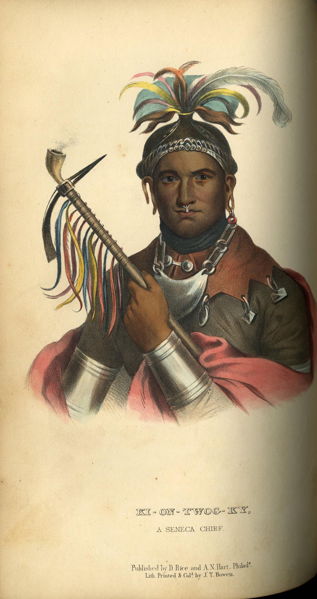 Die Geschichte der Indianerstämme Nordamerikas - Th. McKenney & J. Hall (19. Jahrhundert) im Angebot