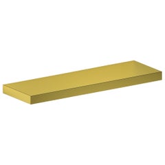 Contemporary Shelf Gold Hitan Aluminium by Chapel Petrassi