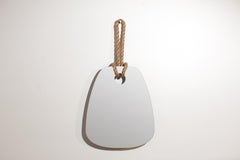 Miroir de salle de bains mural nautique Hitch Manila Rope