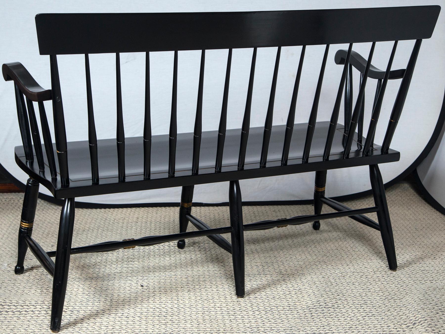 Hitchcock Bench In Excellent Condition For Sale In Stamford, CT