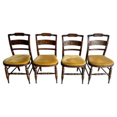 Juego de 4 sillas de comedor Hitchcock