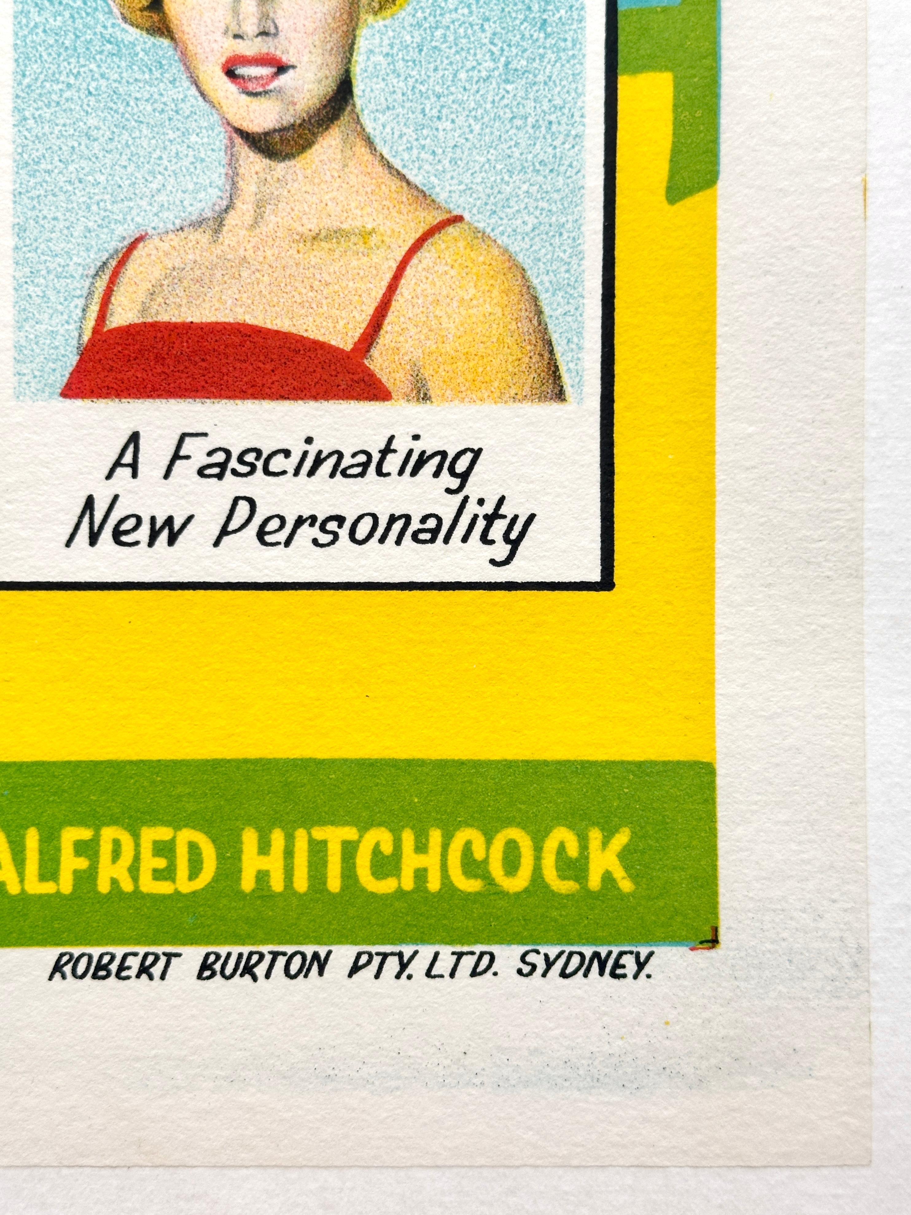 Original Vintage Australian Daybill-Filmplakat „The Birds“ von Hitchcock, 1963 (Papier) im Angebot
