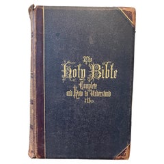 Antique Hitchcock
s New and Complete Analysis of the Holy Bible, Circa 1873