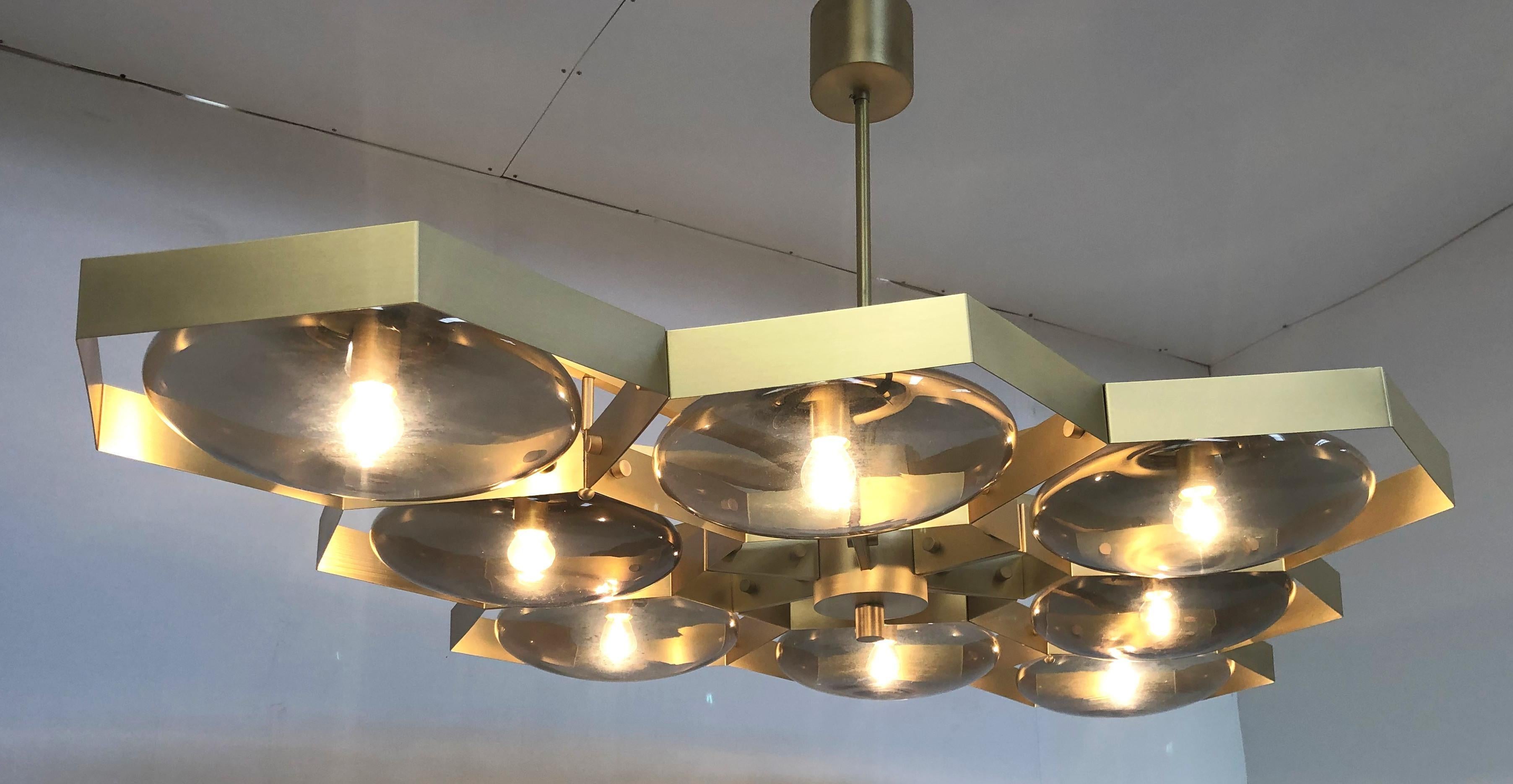Hive Chandelier by Fabio Ltd For Sale 3