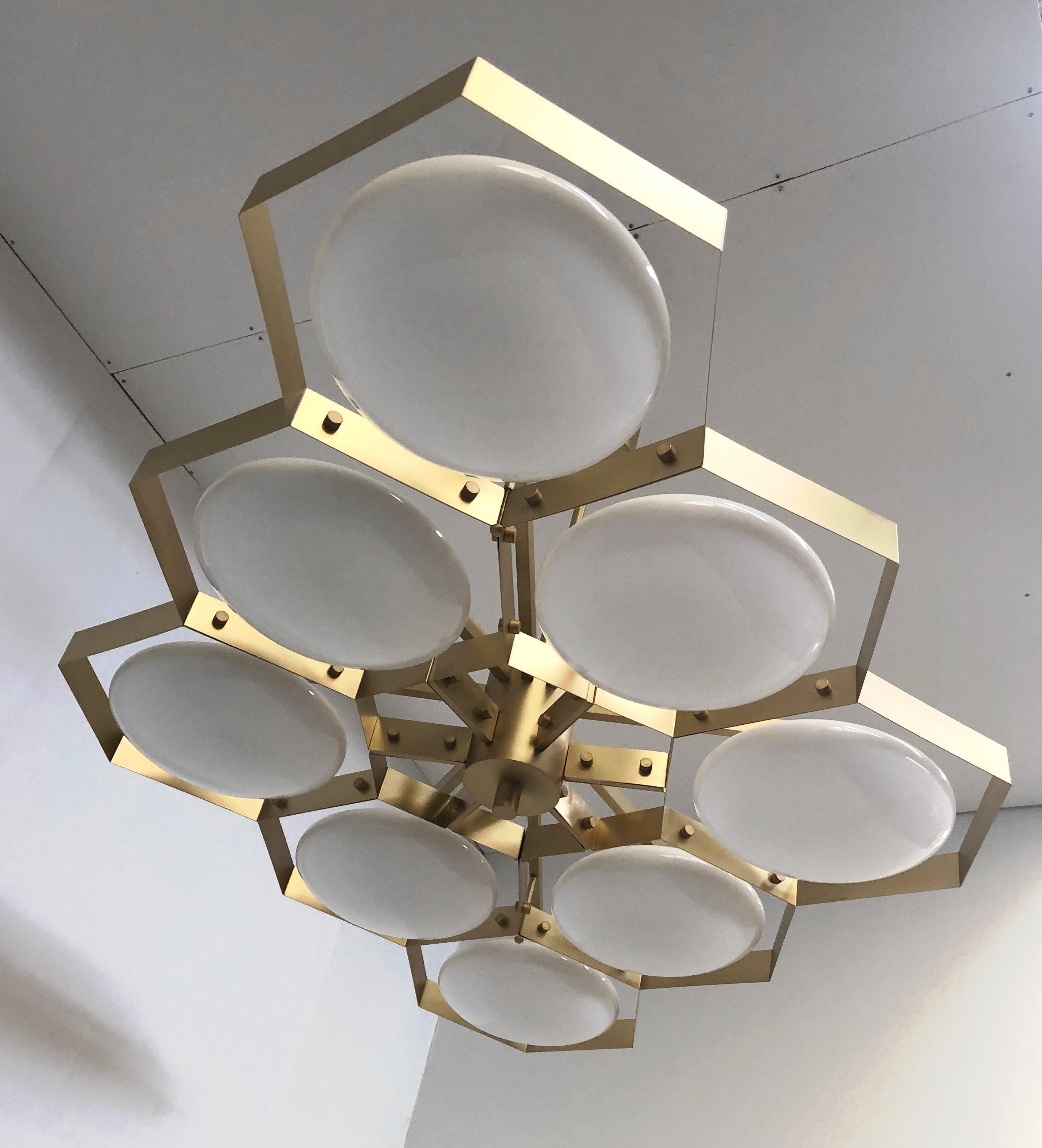 Hive Chandelier by Fabio Ltd For Sale 3