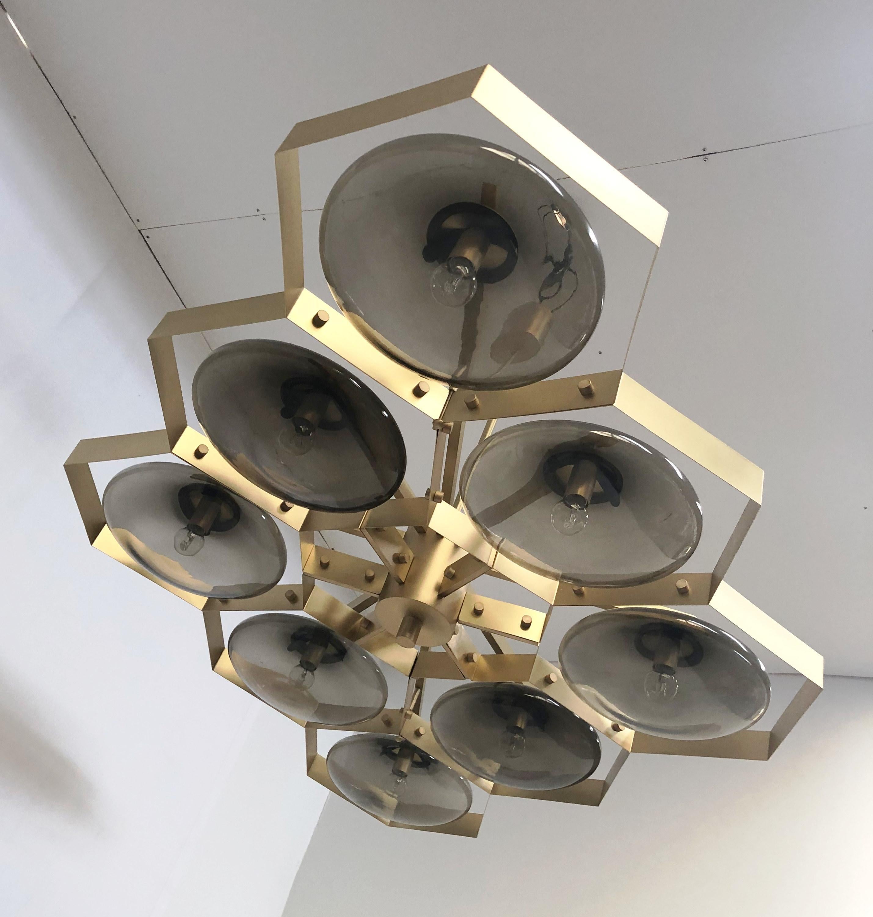 Hive Chandelier by Fabio Ltd For Sale 6